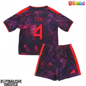 Bayern Munich Jonathan Tah #4 Dětské Alternativní dres komplet 2026-27 Krátký Rukáv (+ trenýrky)